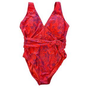 NWT Adore Me Floral One-Piece Swimsuit Size 2X